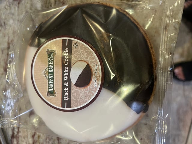 Black And White Cookie.
