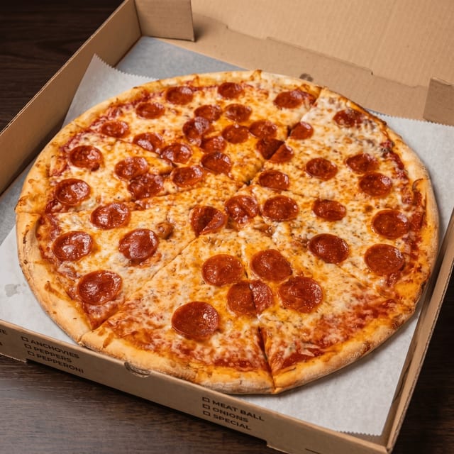 Pepperoni Pizza.