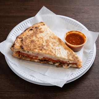 Meat Stuffed Pizza